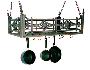 LaMani Designs Reveille Pot Rack - Fast FREE FedEx Shipping!