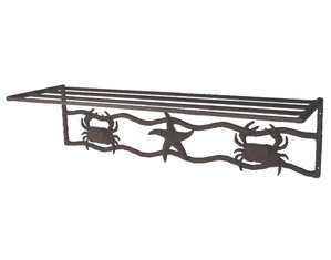 Rainsford & Gale Ocean Life Wall Mount Pot Rack