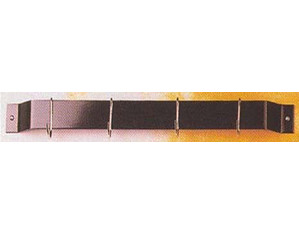 Rogar 18 inch Bar Pot Rack with Hooks