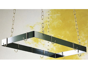 Rogar Rectangle Pot Rack without Grid - Fast FREE FedEx Shipping!