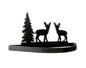 Smoky Mountain Metal Arts Buck Fever Pot Rack - Fast FREE FedEx Shipping!