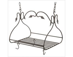 Stone County Gourmet Pot Rack with Canterbury Hooks