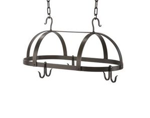 Stone County Oval Dutch Pot Rack with Slip Hooks