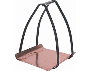 Unique Arts Contemporary Copper Wood Holder