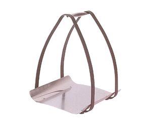 Unique Arts Contemporary Stainless Steel Wood Holder