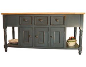 British Traditions 6 ft Warwickshire Kitchen Island