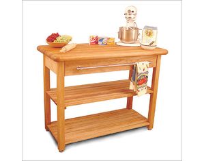 Catskill Craftsmen Contemporary Harvest Table Kitchen Island