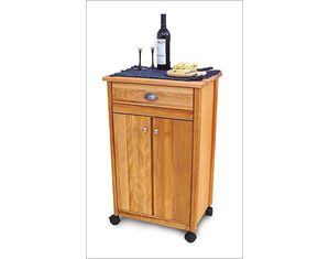 Catskill Craftsmen Cusine Kitchen Cart Deluxe