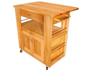 Catskill Craftsmen Heart of the Kitchen Island with Drop Leaf