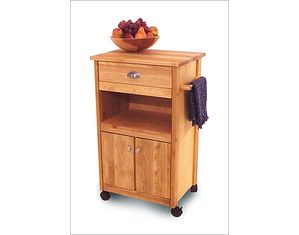 Catskill Craftsmen Open Storage Cusine Kitchen Cart