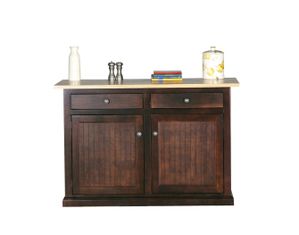 Eagle Coastal Painted Kitchen Island