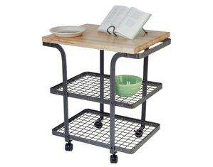 Enclume Rolling Rectangular Kitchen Cart
