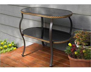 Fire Stone French Colonial Kitchen Cart