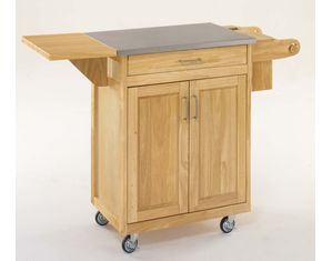 Home Styles Furniture Stainless Steel Top Cuisine Cart