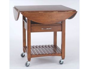 Home Styles Furniture Expandable Cart With Open Storage