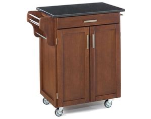 Home Styles Furniture Cherry Wood Kitchen Cart - Fast FREE FedEx Shipping!