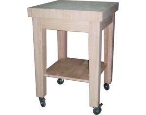 International Concepts Unfinished Kitchen Island - RTA