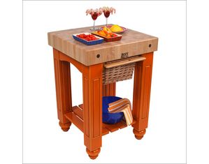 John Boos Gathering Block I Tang Kitchen Island - 25