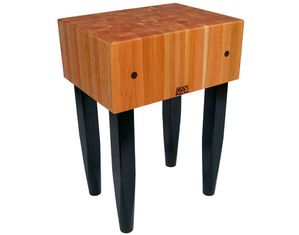 John Boos Rouge Et Noir Le Bloc Butcher Block Table Kitchen Island