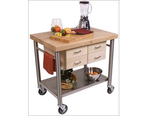 John Boos Cucina Veneto with 2 Drawer Units - 36