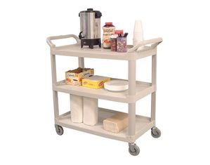 Luxor Three Shelf Serving Cart