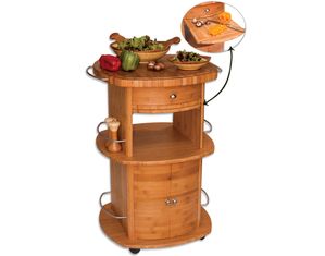 Totally Bamboo Kitchen Cart - FREE Inside Delivery!