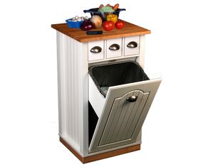 Venture Horizon Butcher Block Bin with Pantry 4124