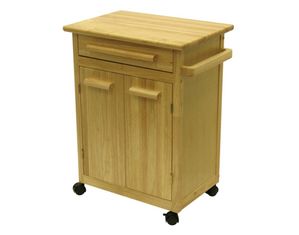 Winsome Kitchen Cart with 1 Drawer