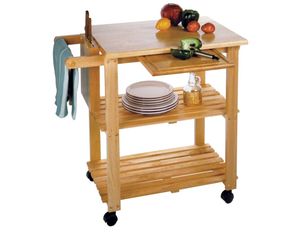 Winsome Kitchen Cart with Cutting Board