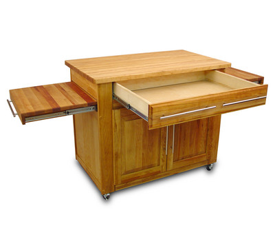 Open Drawer-Drop Leaf
