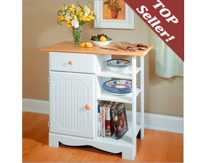 Creative Interiors Kitchen Island - Fast FREE FedEx Shipping!
