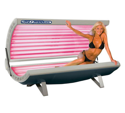ETS SunQuest Pro 24RS Tanning Bed
