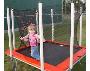 Texas Enclosure 8 ft Square Safety Net - Fast FREE FedEx Shipping!