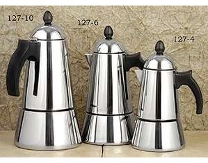 European Gift Stove Top Espresso Coffee Maker 6-cup (127-6)