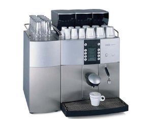 Franke Sinphonia 1-Step w/under counter Fridge Espresso Machine