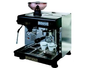 Marcuzzi Elegance Blk Two Group w/Grinder Espresso Machine