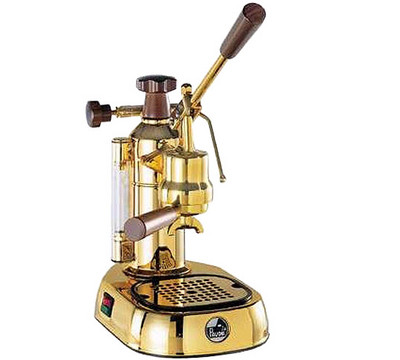 La Pavoni Europiccola in Brass Espresso Machine