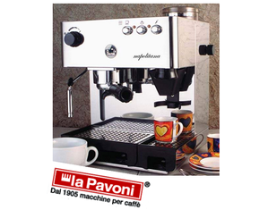 La Pavoni Napolitana Espresso Machine - FREE Shipping!