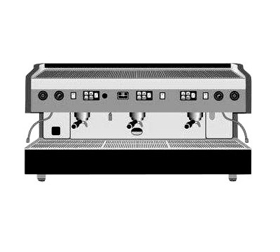 Rio Group 3 Vania Semi-Automatic Espresso Machine