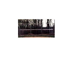 Permanent Baseball Backstop