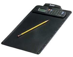 Clipboard with Stopwatch and Calculator