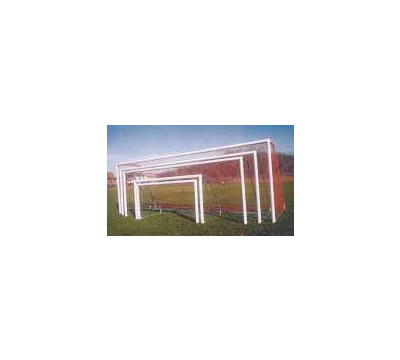 Official Painted 8 x 24 ft Portable Soccer Goal
