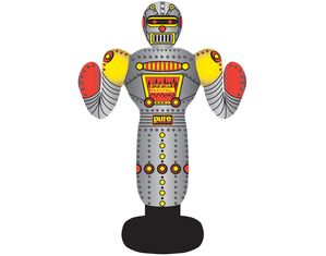 Pure Boxing Robo Boxer Punching Bag