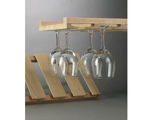 JK Adams Stemware Rack