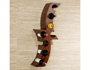 SEI Calabria Wall Mount Wine Rack