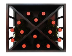 VinoTemp Epicureanist Stackable Diamond Wine Rack