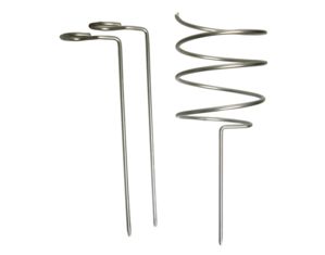 VinoTemp Epicureanist Wine Bottle and Glass Holding Stakes