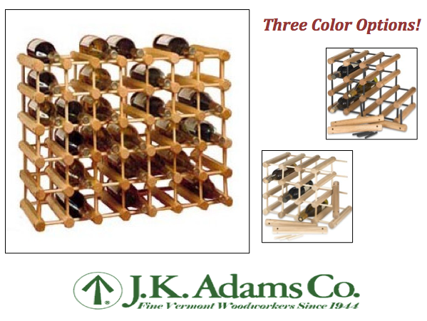 JK Adams 40 Bottle Wine Rack - FREE Shipping! image