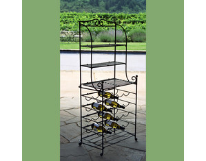 Pangaea Home and Garden 20 Bottle Folding Wine Rack