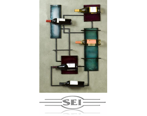 SEI Wine Storage Wall Sculpture - FREE Shipping!